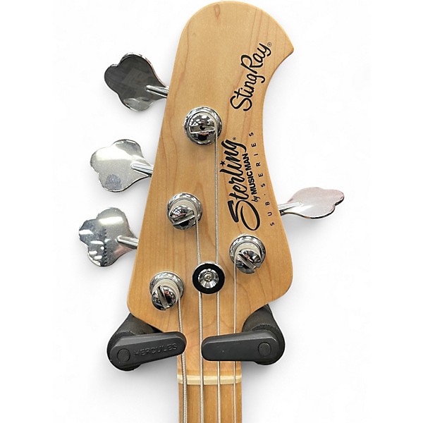 Used Sterling by Music Man Sub Stingray RAY4 Seafoam Green Electric Bass Guitar