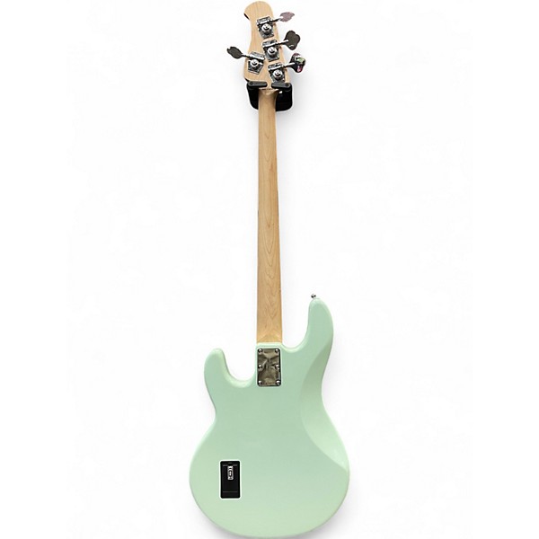 Used Sterling by Music Man Sub Stingray RAY4 Seafoam Green Electric Bass Guitar