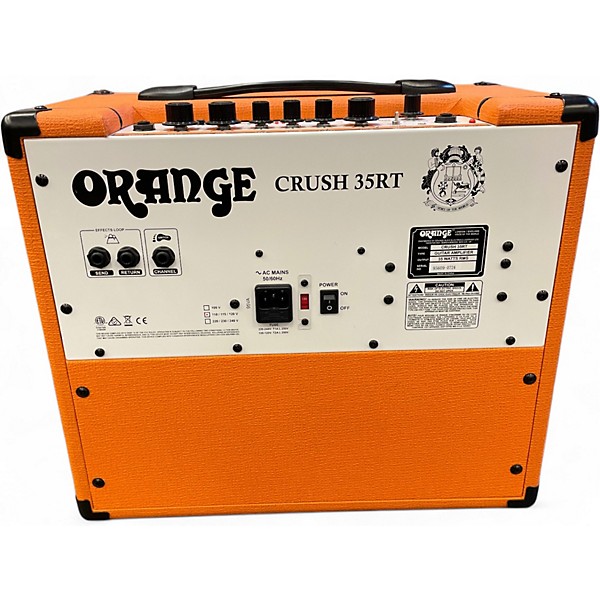 Used Orange Amplifiers Crush 35RT Guitar Combo Amp