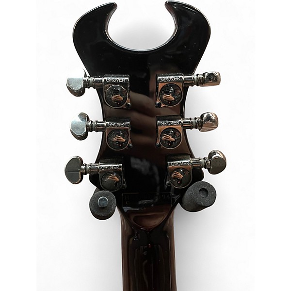 Used Schecter Guitar Research devil custom brb dark red burst Solid Body Electric Guitar