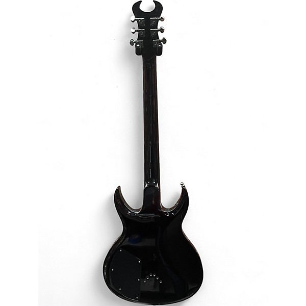 Used Schecter Guitar Research devil custom brb dark red burst Solid Body Electric Guitar