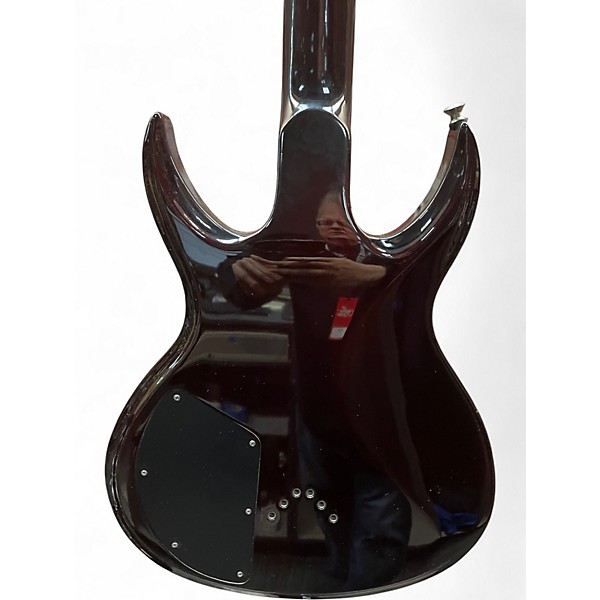 Used Schecter Guitar Research devil custom brb dark red burst Solid Body Electric Guitar