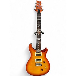 Used PRS SE Custom 24 2 Color Sunburst Solid Body Electric Guitar