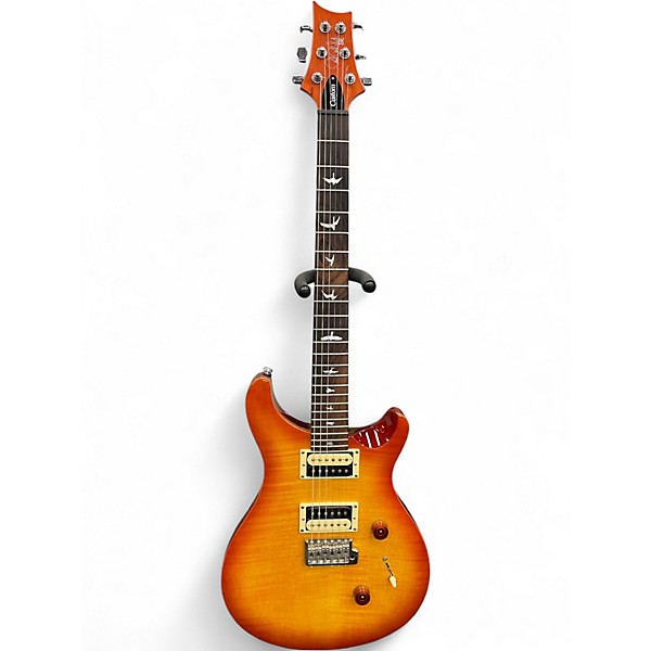 Used PRS SE Custom 24 2 Color Sunburst Solid Body Electric Guitar