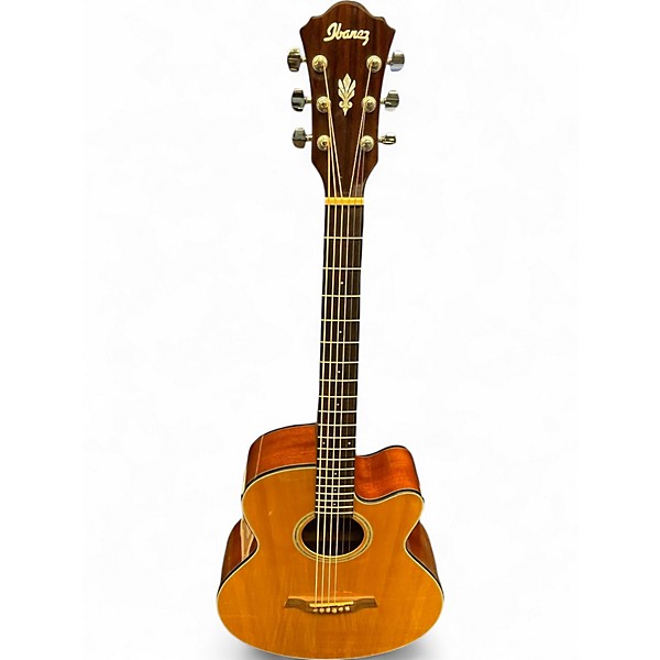 Used Ibanez aelbt1-nt1201 Natural Acoustic Electric Guitar