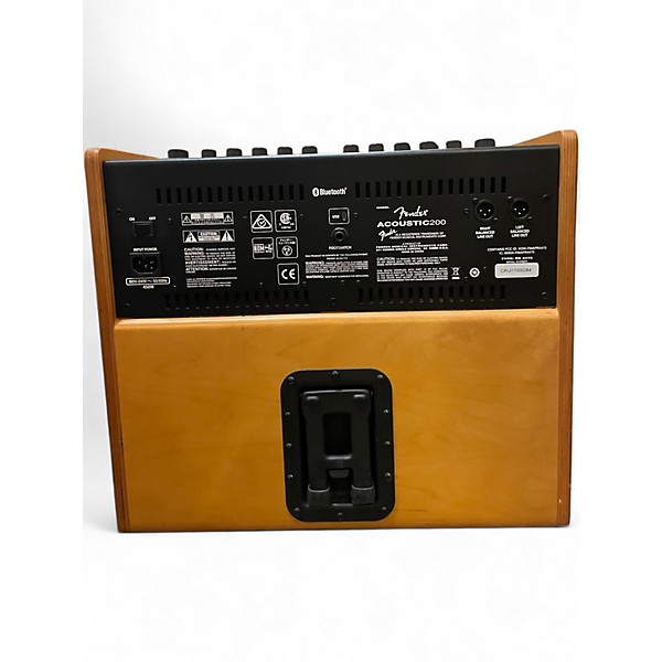 Used Fender acoustic 200 Acoustic Guitar Combo Amp