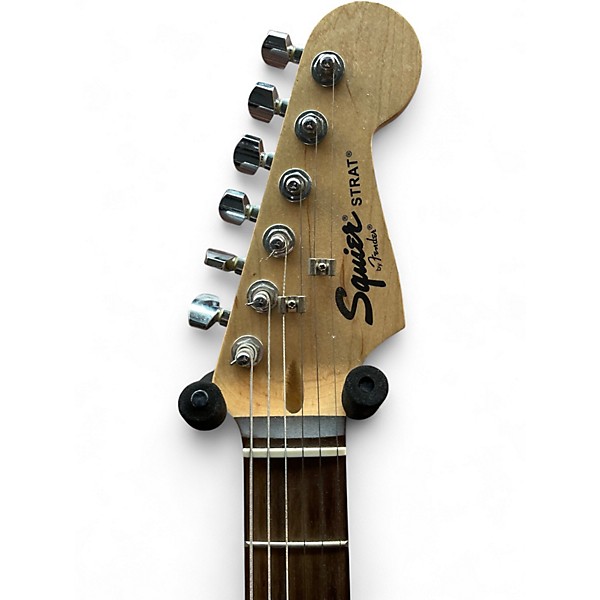 Used Squier Stratocaster 3 Tone Sunburst Solid Body Electric Guitar