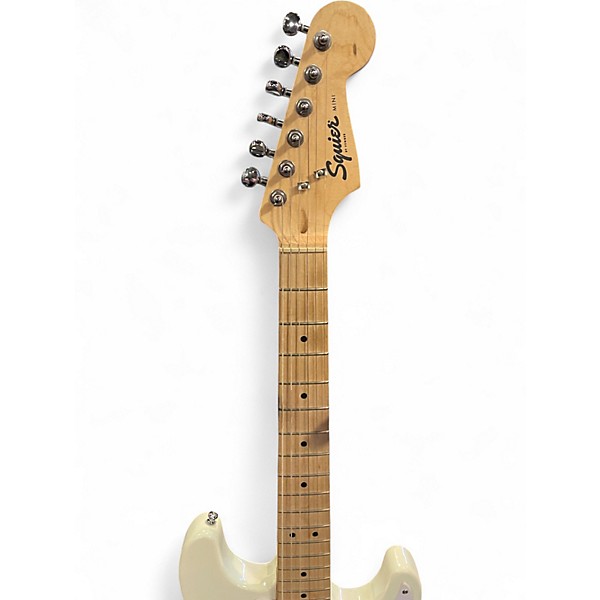 Used Squier Mini Affinity Stratocaster Olympic White Electric Guitar