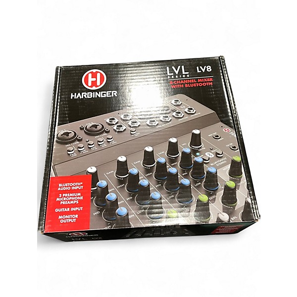Used Harbinger LV8 Powered Mixer