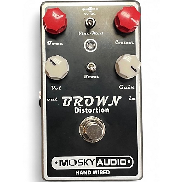 Used Mosky Audio Brown Distortion Effect Pedal