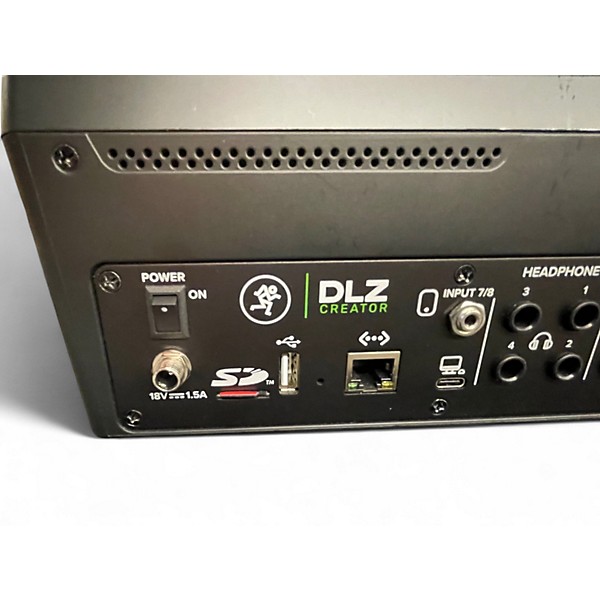 Used Mackie DLZ CREATOR Digital Mixer