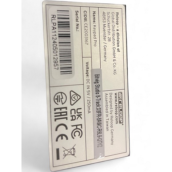 Used Reloop KEY PAD PRO Keyboard Workstation