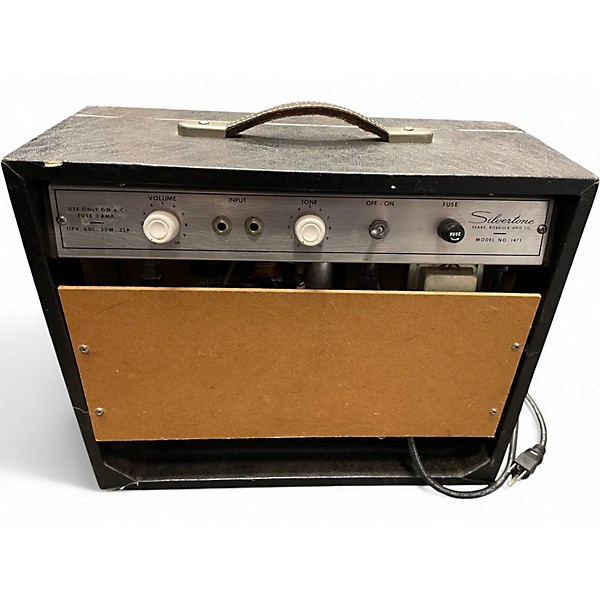 Vintage 1960s Silvertone 1471 Tube Guitar Combo Amp