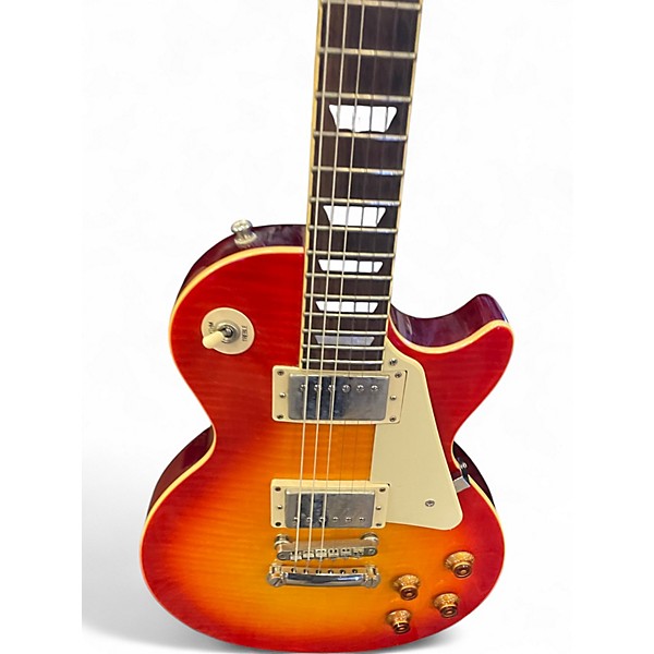 Used Epiphone Les Paul Standard Cherry Sunburst Solid Body Electric Guitar