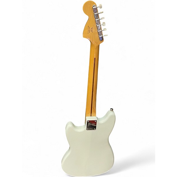 Used Squier Vintage Modified Mustang Olympic White Solid Body Electric Guitar