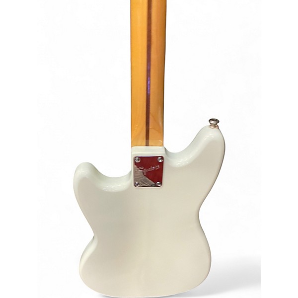 Used Squier Vintage Modified Mustang Olympic White Solid Body Electric Guitar