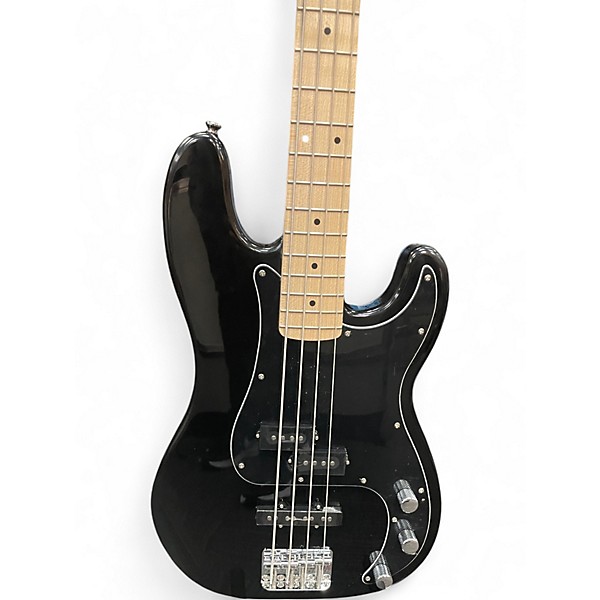 Used Squier Affinity Precision Bass Black Electric Bass Guitar
