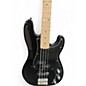 Used Squier Affinity Precision Bass Black Electric Bass Guitar