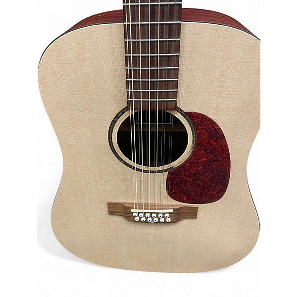 Used Martin D12XM Natural 12 String Acoustic Guitar