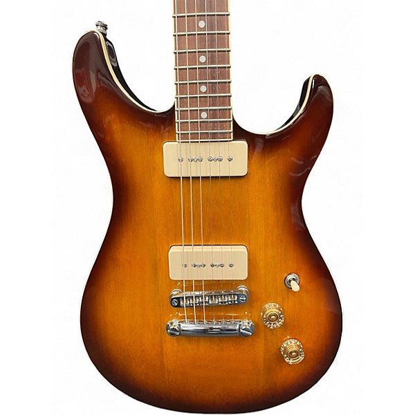 Used G&L Tribute Series Ascari GT-90 Tobacco Sunburst Solid Body Electric Guitar