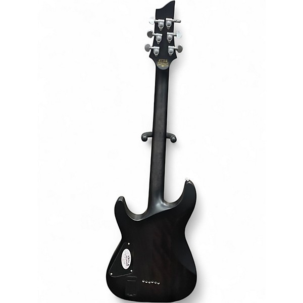 Used Schecter Guitar Research C1 Platinum GREY Solid Body Electric Guitar