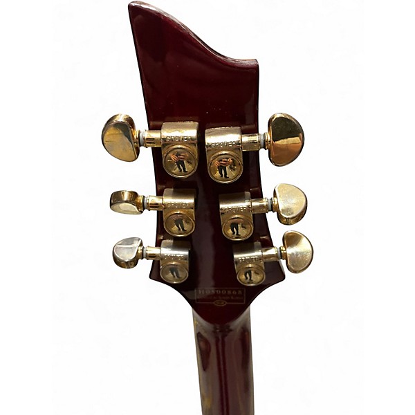 Used Schecter Guitar Research C/SH-1 Trans Red Hollow Body Electric Guitar