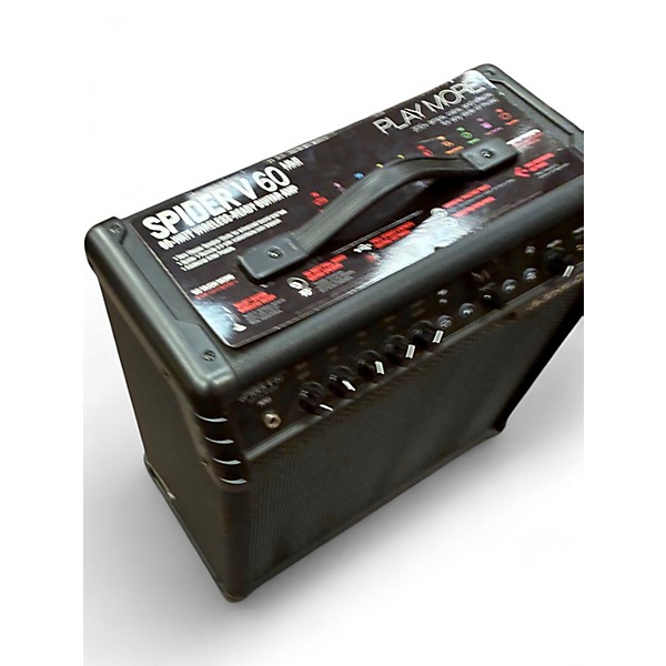 Used Line 6 Spider V 60 1x10 Guitar Combo Amp