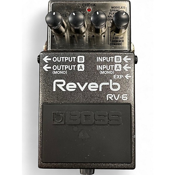 Used BOSS RV6 Digital Reverb Effect Pedal