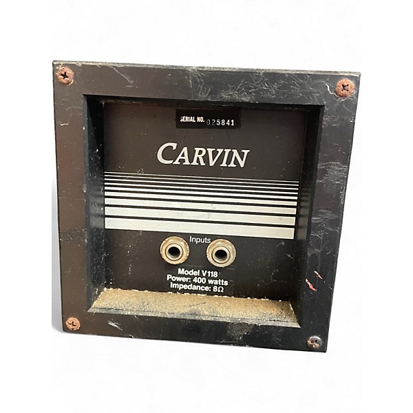 Used Carvin V118 Bass Cabinet