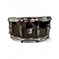Used Gretsch Drums 6.5X14 Full Range Snare BLACK Drum thumbnail