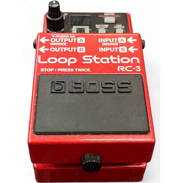Used BOSS RC3 Loop Station Pedal