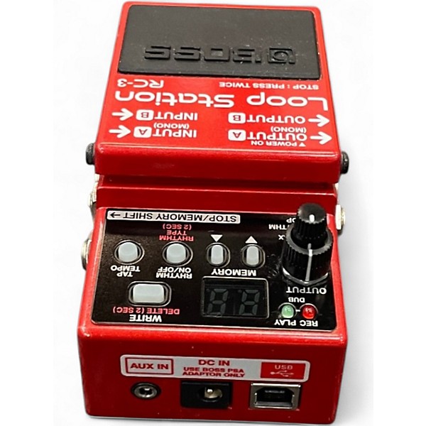 Used BOSS RC3 Loop Station Pedal