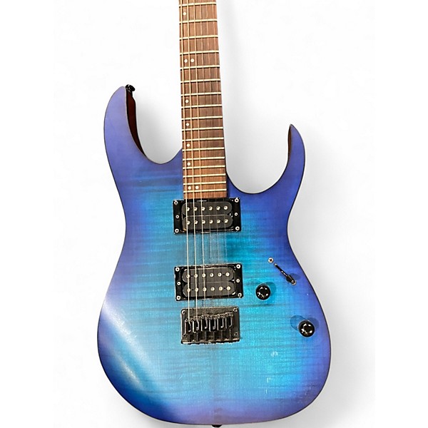 Used Ibanez RG6603FM BLUE FLAMETOP Solid Body Electric Guitar