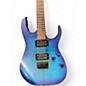 Used Ibanez RG6603FM BLUE FLAMETOP Solid Body Electric Guitar