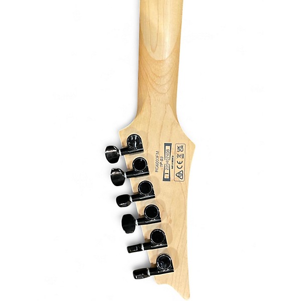 Used Ibanez RG6603FM BLUE FLAMETOP Solid Body Electric Guitar