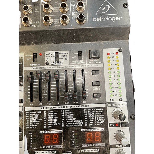Used Behringer PMP6000 Powered Mixer