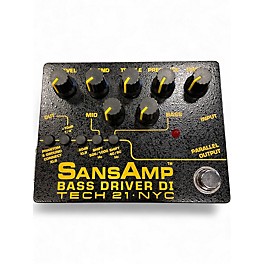 Used Tech 21 Sansamp PBDR Bass Driver DI Bass Effect Pedal