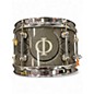 Used Pearl 10in MIKE MANGINI GOLDEN RATIO SNARE Silver Drum thumbnail