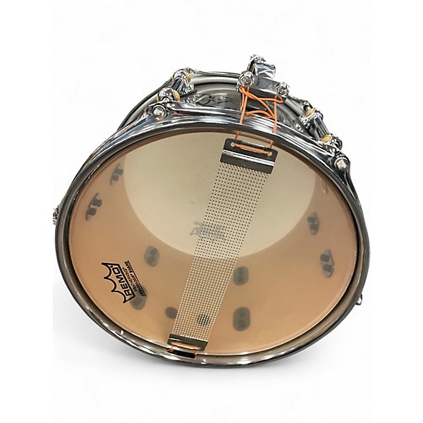 Used Pearl 10in MIKE MANGINI GOLDEN RATIO SNARE Silver Drum