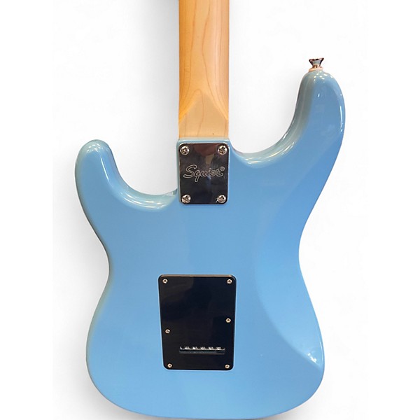 Used Squier Standard Stratocaster Sonic Blue Solid Body Electric Guitar