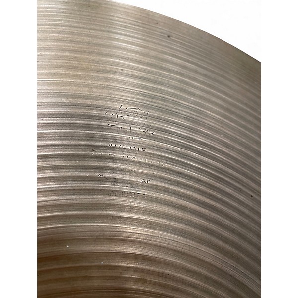 Vintage 1960s Zildjian 14in A Series Hi Hat Pair Cymbal