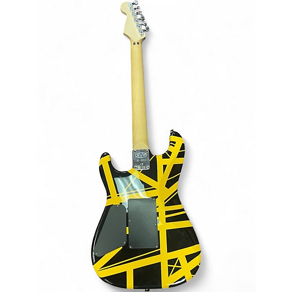 Used EVH Striped Series Bumblebee STRIPED BUMBLEBEE Solid Body Electric Guitar