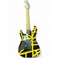 Used EVH Striped Series Bumblebee STRIPED BUMBLEBEE Solid Body Electric Guitar