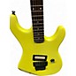 Used Kramer Baretta Neon Green Solid Body Electric Guitar