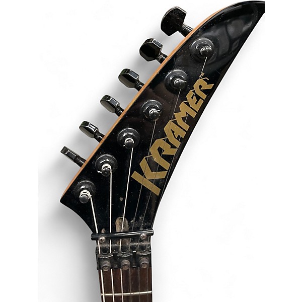 Used Kramer Baretta Neon Green Solid Body Electric Guitar