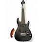 Used Schecter Guitar Research c8 deluxe Flat Black Solid Body Electric Guitar thumbnail
