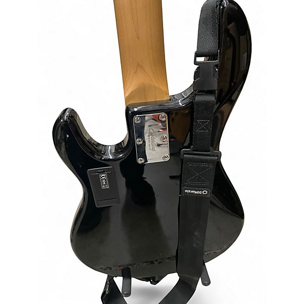 Used Sterling by Music Man STINGRAY 5 Black Electric Bass Guitar