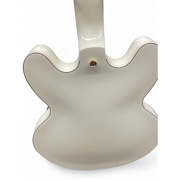 Used Epiphone ES335 1959 White Hollow Body Electric Guitar