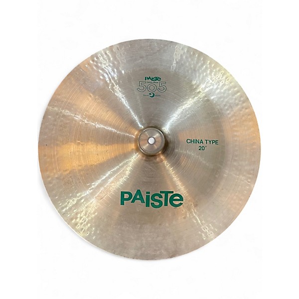 Used Paiste 20in 505 Cymbal