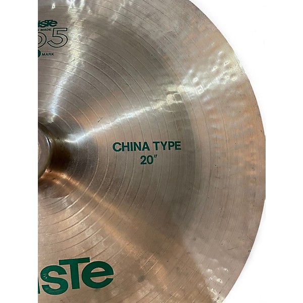 Used Paiste 20in 505 Cymbal
